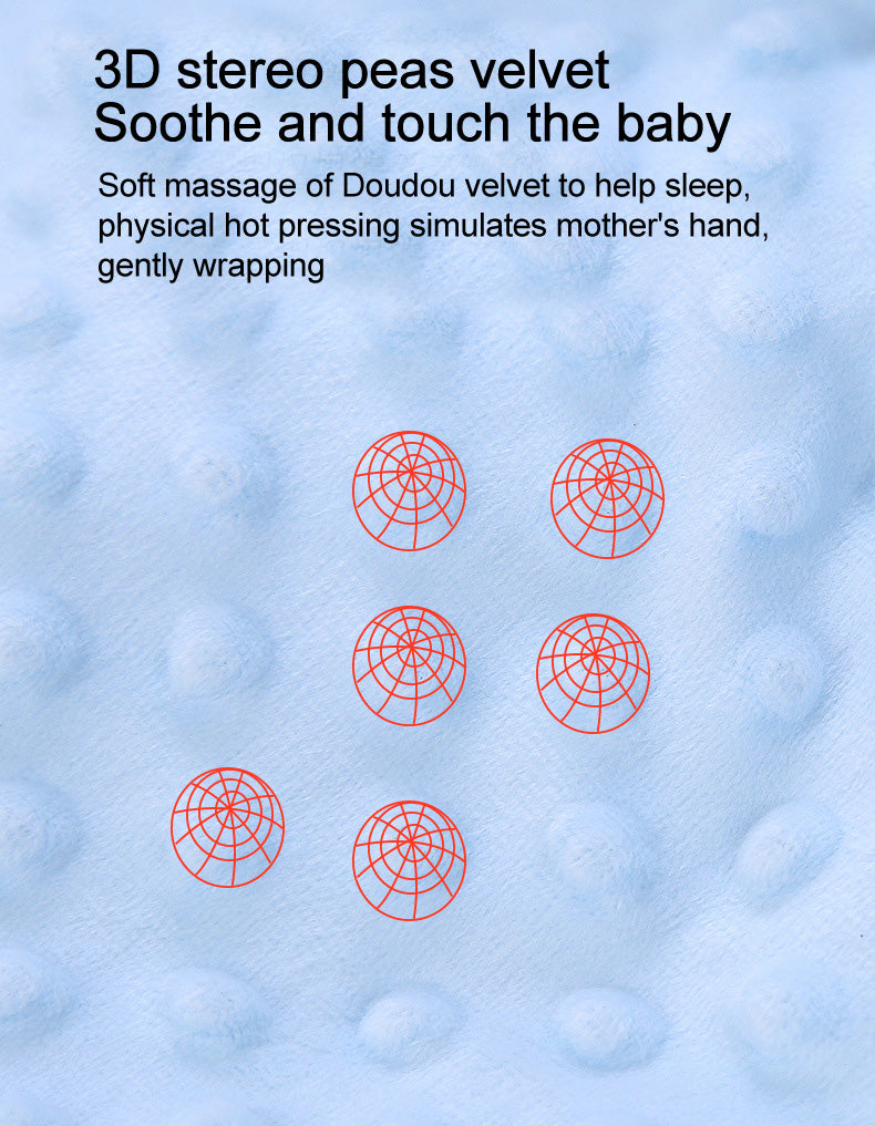 Baby Newborn Lounger Nest Infant Breathable Two-Sided Cartoon Sleeping Beds