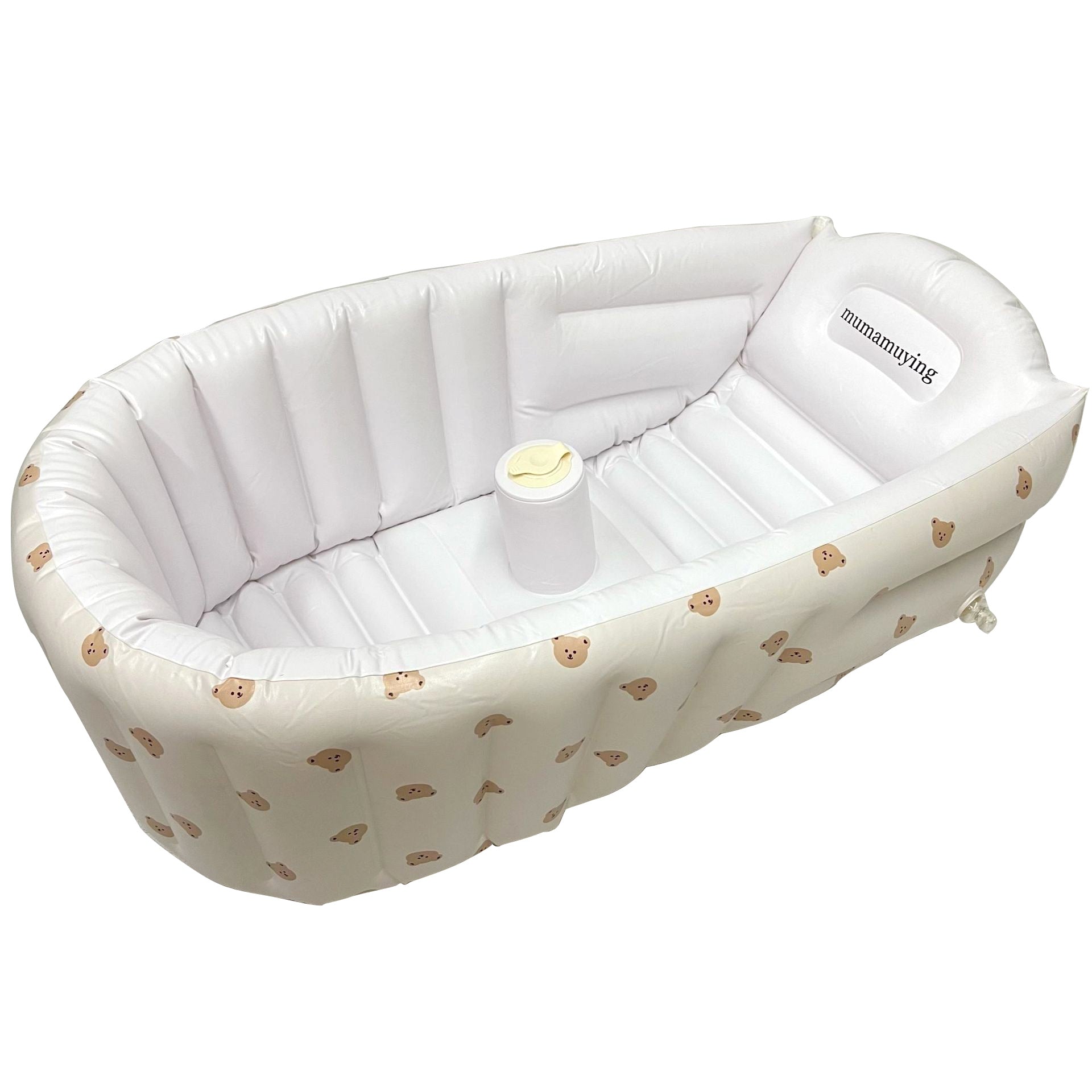 Portable baby bath tub newborn bath foldable children's inflatable swimming pool