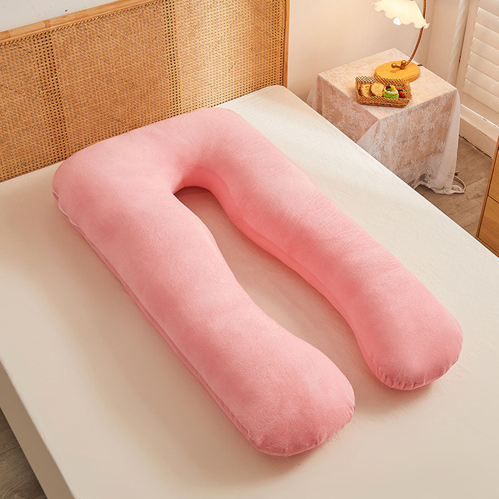 U Shaped Body Pillow: Ergonomic Support for Moms & Bump Comfort