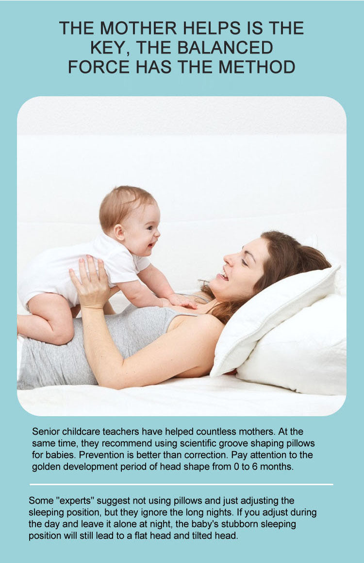 Baby Pillow Memory Foam Anti Flat Head