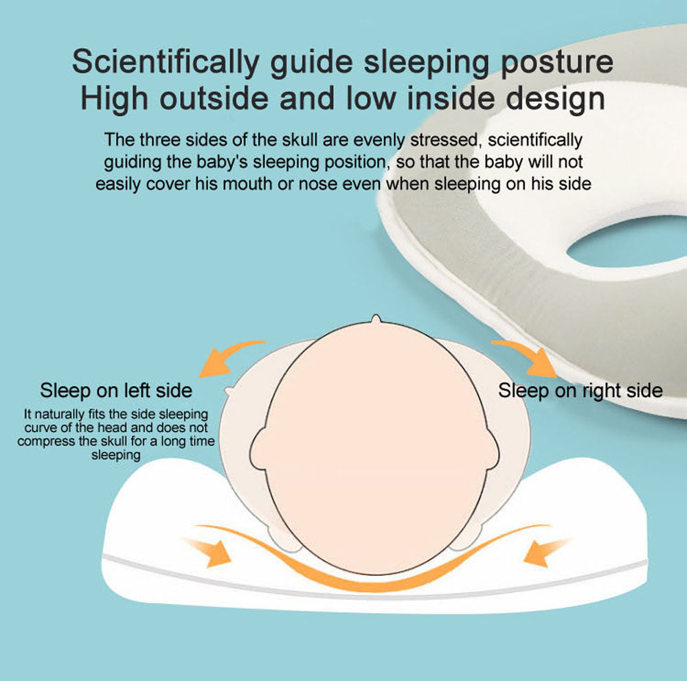 Baby Pillow Memory Foam Anti Flat Head