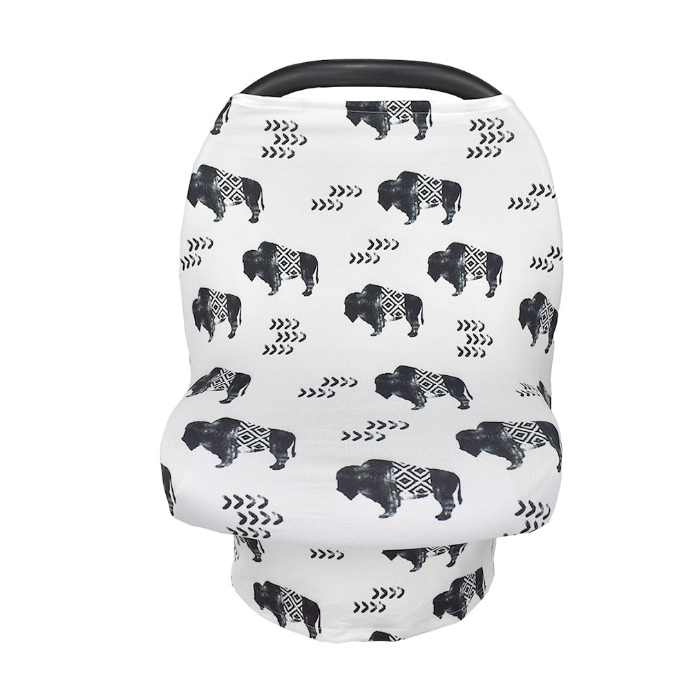 Nursing cover multifunctional seat sunshade windproof cover baby stroller cover