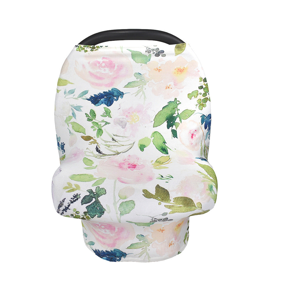 Nursing cover multifunctional seat sunshade windproof cover baby stroller cover