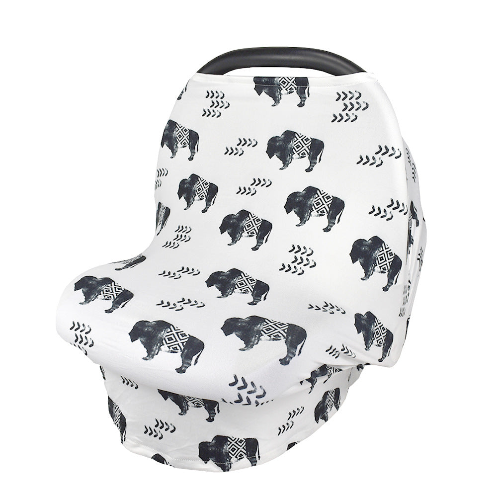 Nursing cover multifunctional seat sunshade windproof cover baby stroller cover