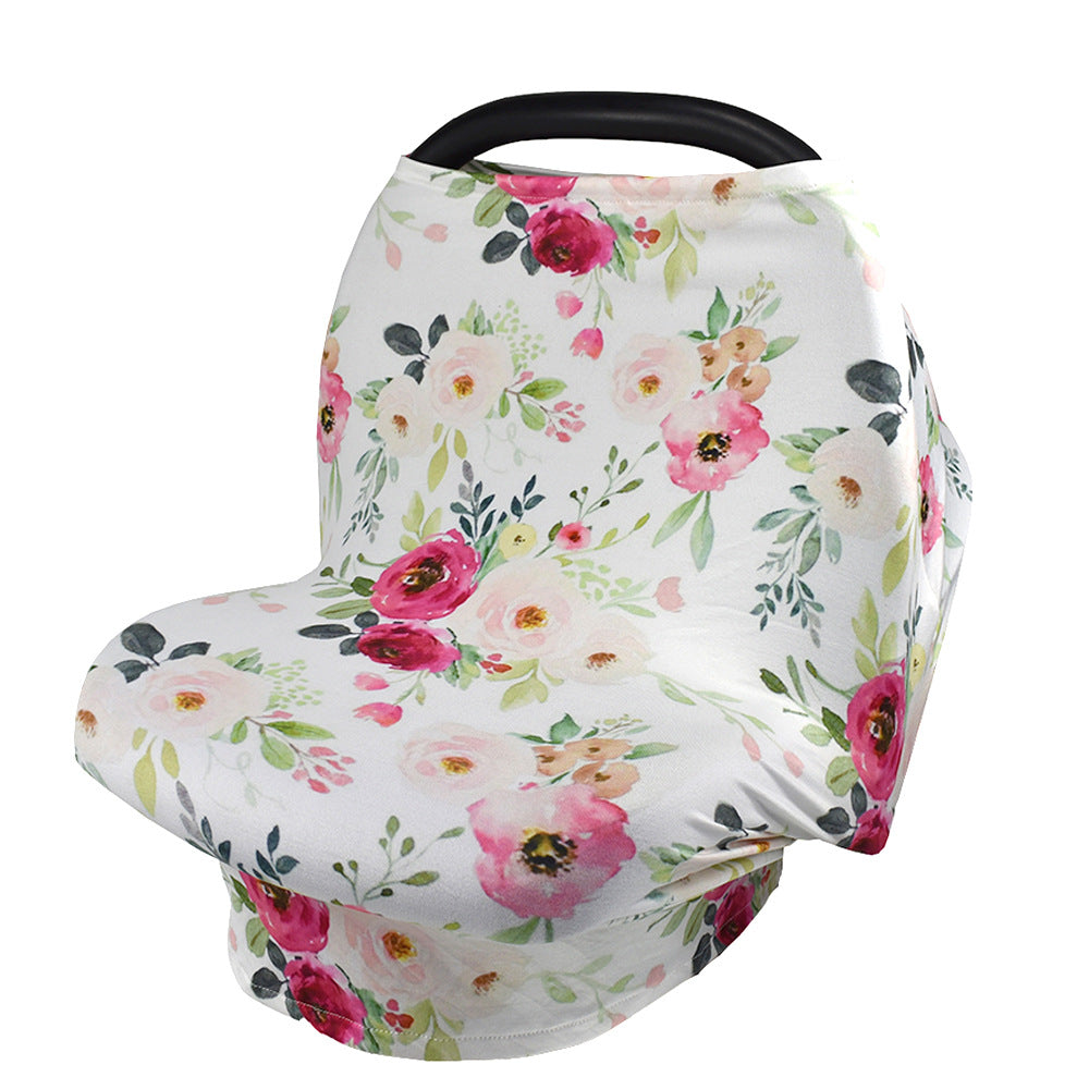 Nursing cover multifunctional seat sunshade windproof cover baby stroller cover