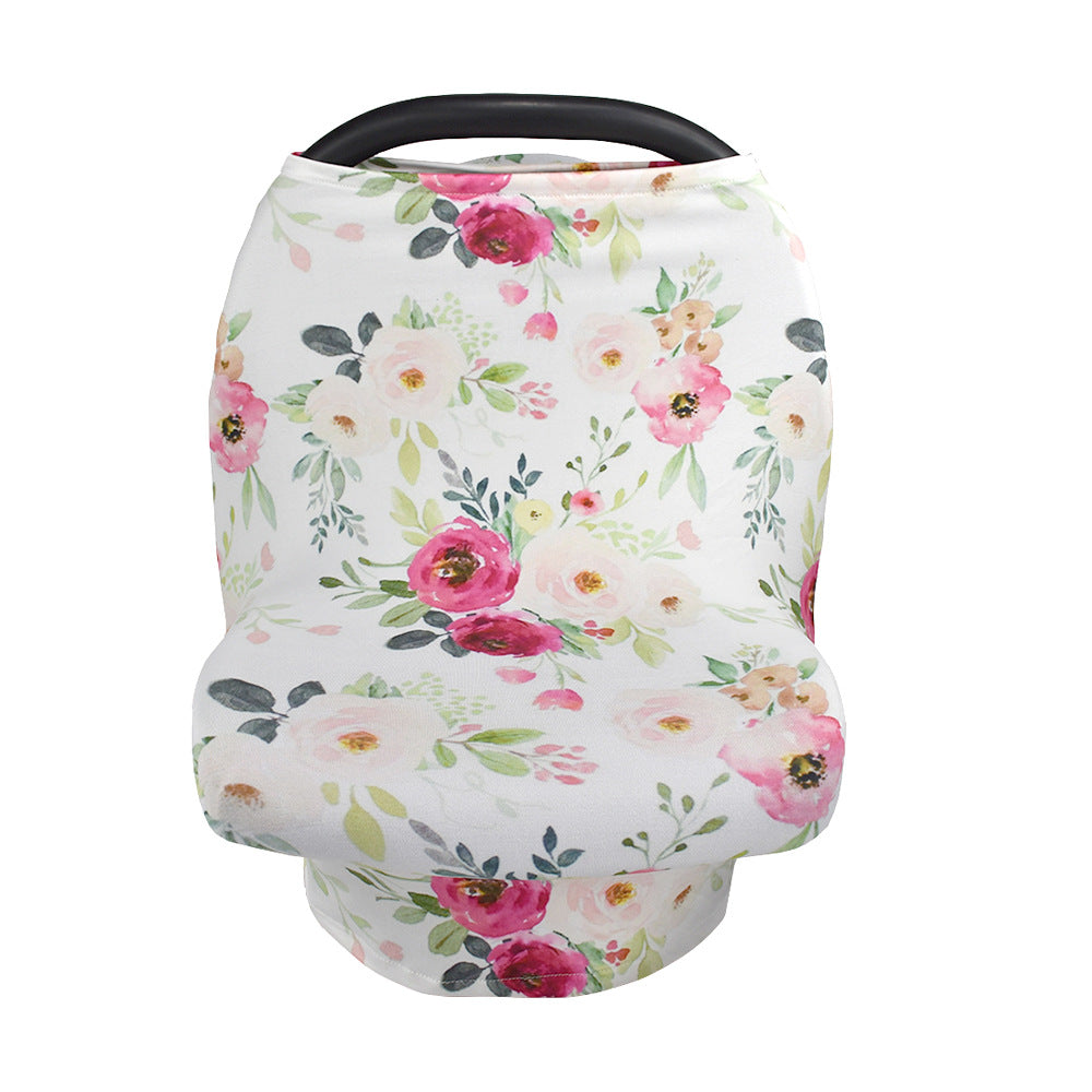Nursing cover multifunctional seat sunshade windproof cover baby stroller cover