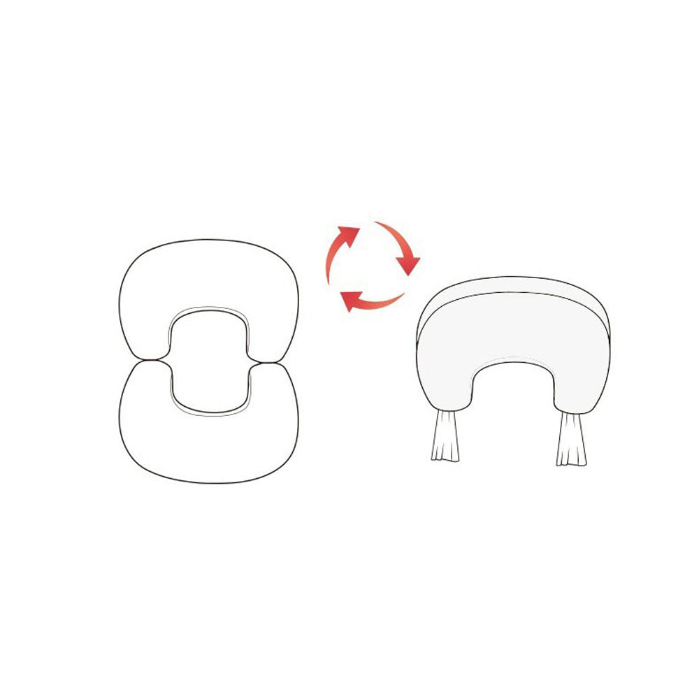 Mom Nursing Ergonomic Breastfeeding Pillow Slope Anti Reflux Baby Lounger 6-in-1 function
