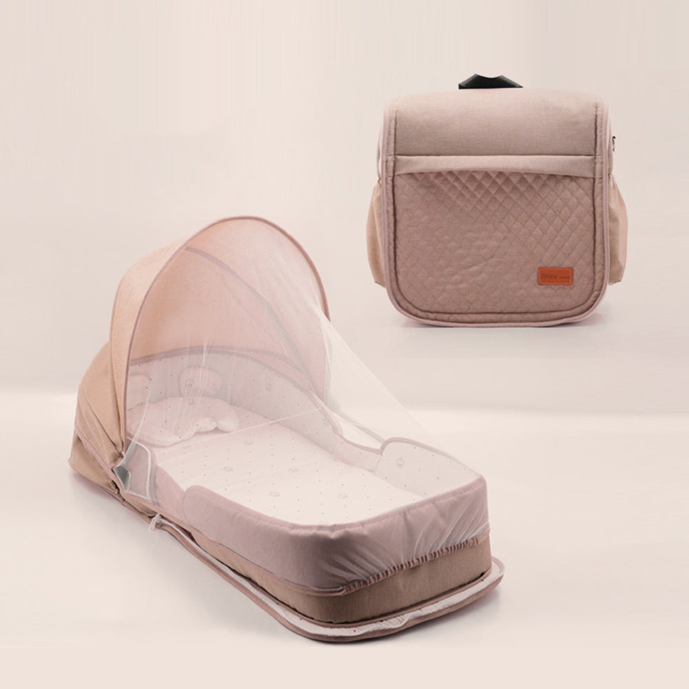 Baby bed newborn crib foldable portable bionic bed mommy bag backpack