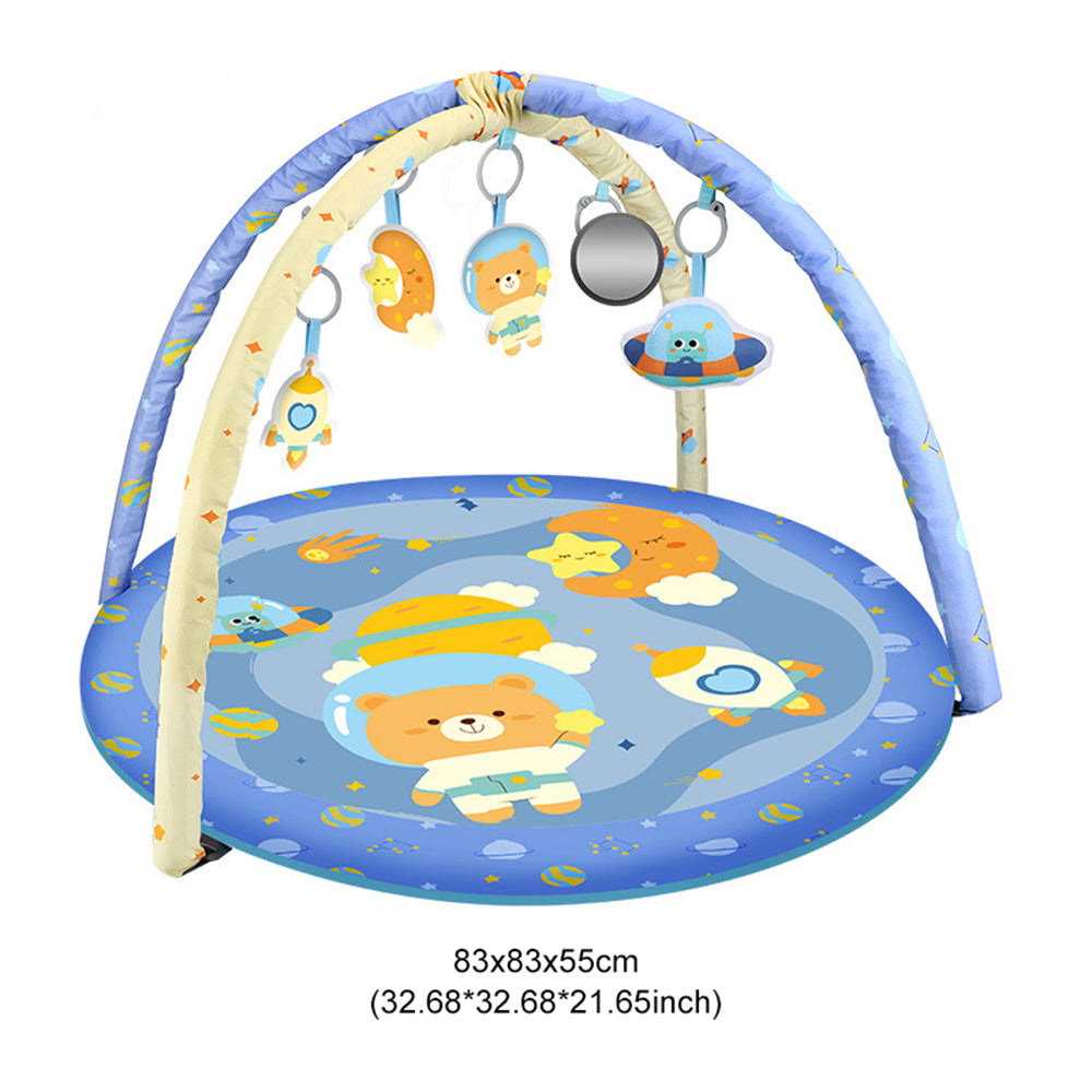 Baby fence Activity Gym Play Crawling Mat frame With ocean ball Hanging Toys