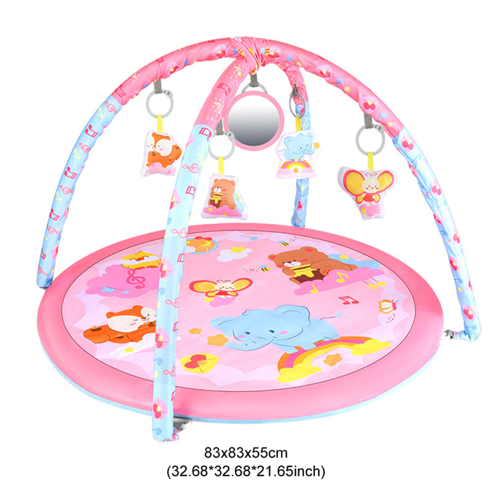 Baby fence Activity Gym Play Crawling Mat frame With ocean ball Hanging Toys