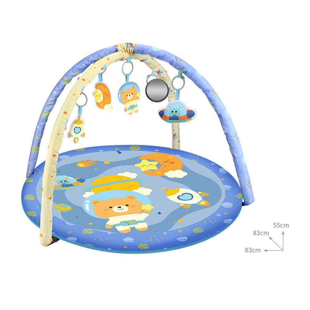 Baby fence Activity Gym Play Crawling Mat frame With ocean ball Hanging Toys