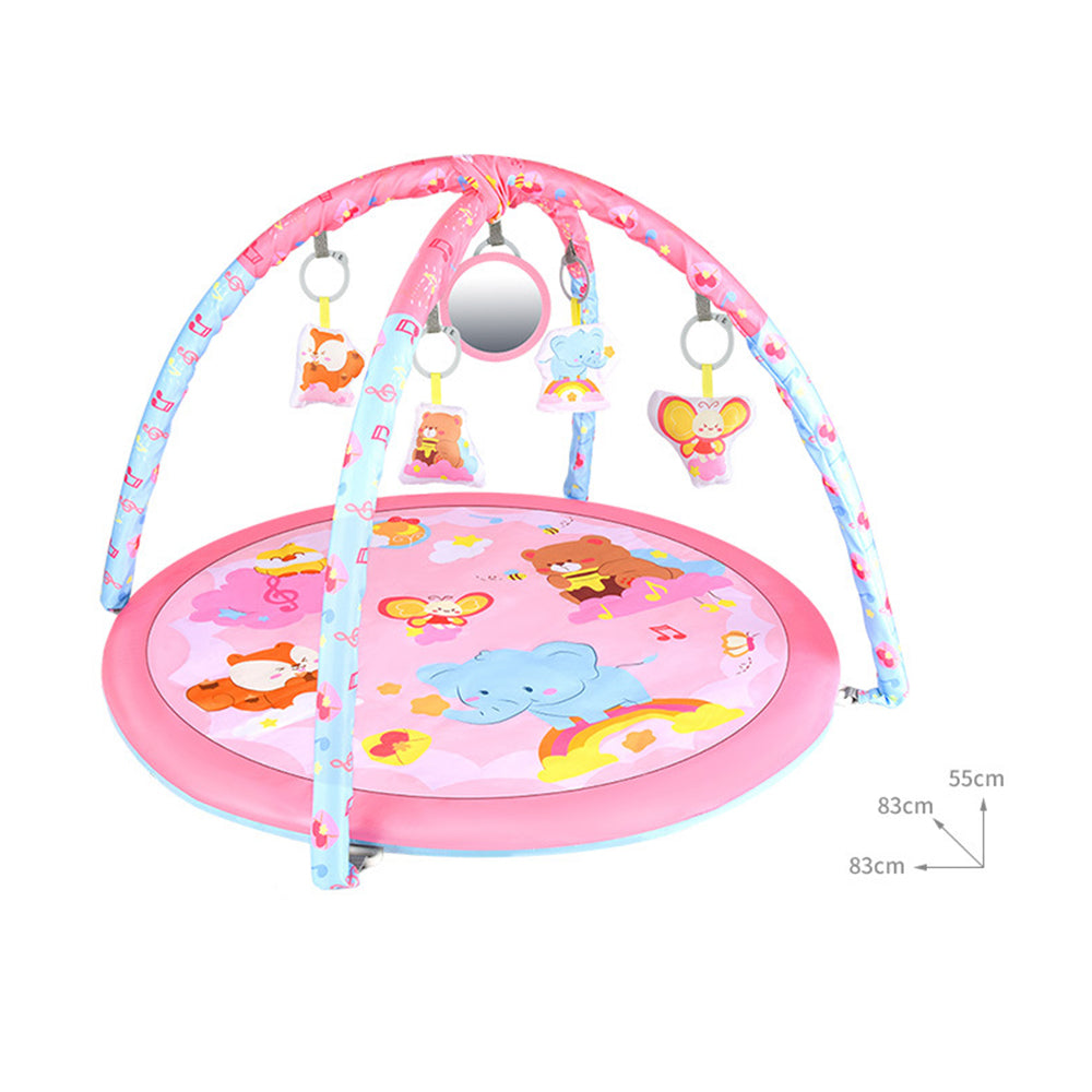 Baby fence Activity Gym Play Crawling Mat frame With ocean ball Hanging Toys