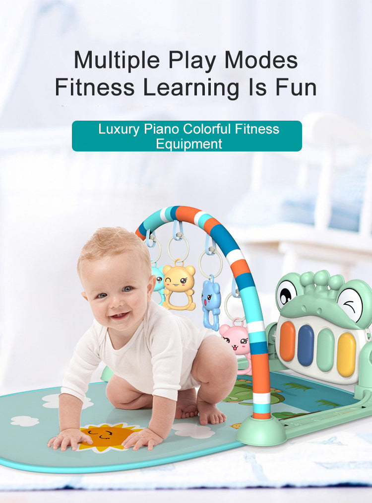Baby Gym Game Mat Music Pedal Piano Toy 0-36 Months Newborn
