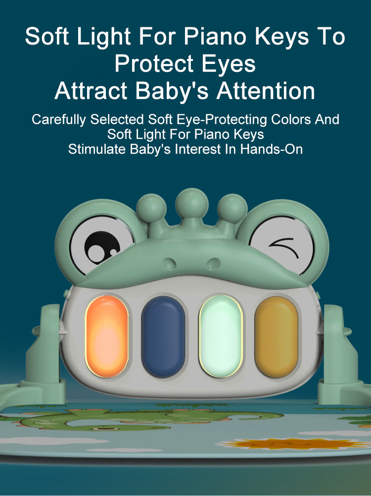 Baby Gym Game Mat Music Pedal Piano Toy 0-36 Months Newborn