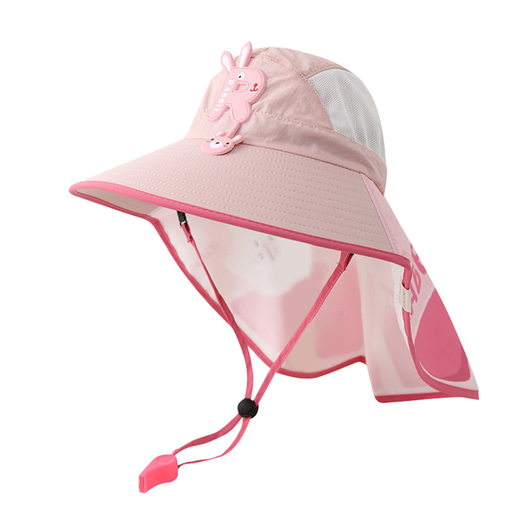 Cute Outdoor Sun Hat Summer for Children Baby Neck protection