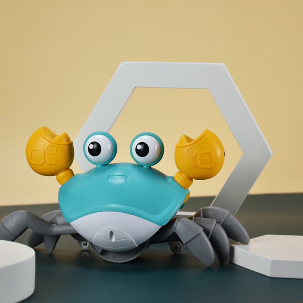 electric Crawling crab toy rechargeable luminous music for Baby Newborn