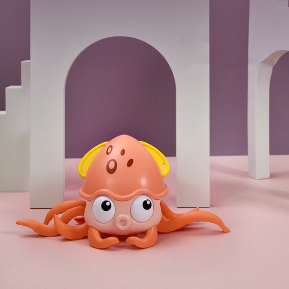 electric Crawling crab toy rechargeable luminous music for Baby Newborn