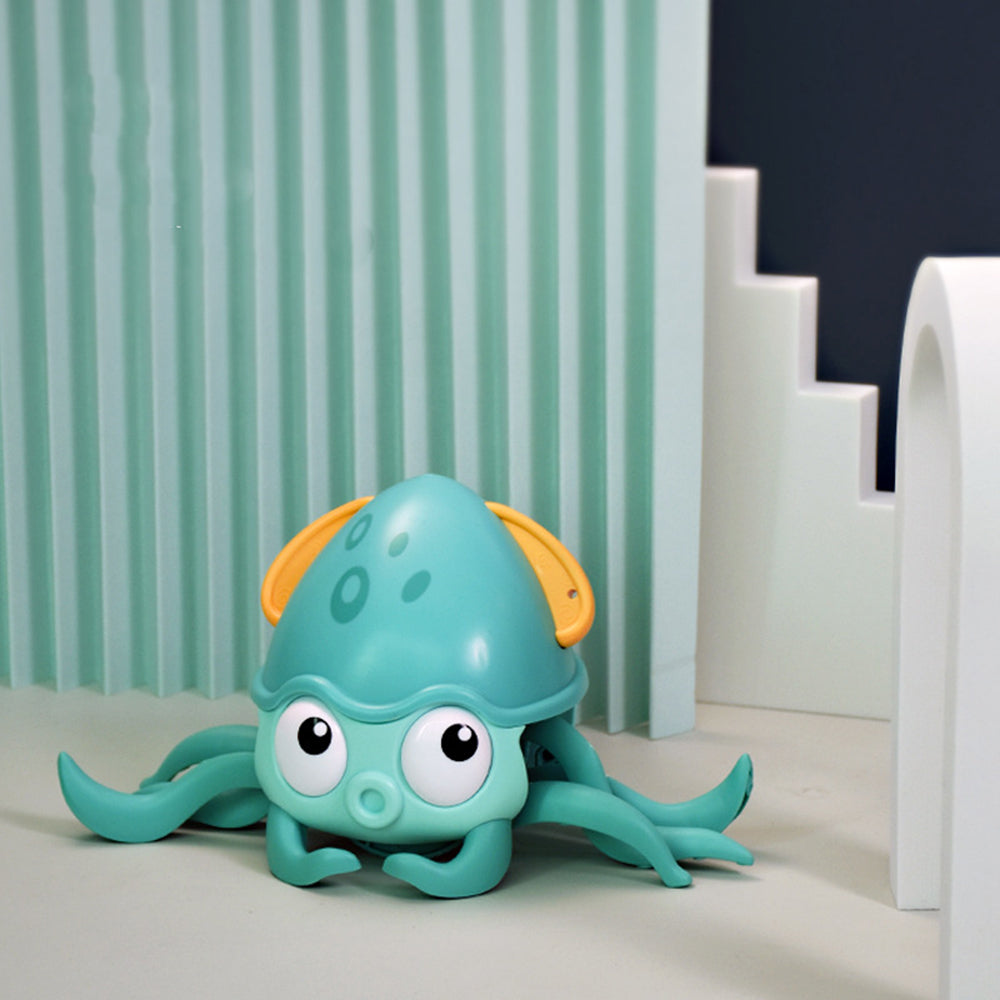 electric Crawling crab toy rechargeable luminous music for Baby Newborn