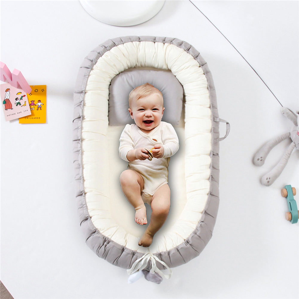 Baby nest Travel portable full surround bed bionic With pillow