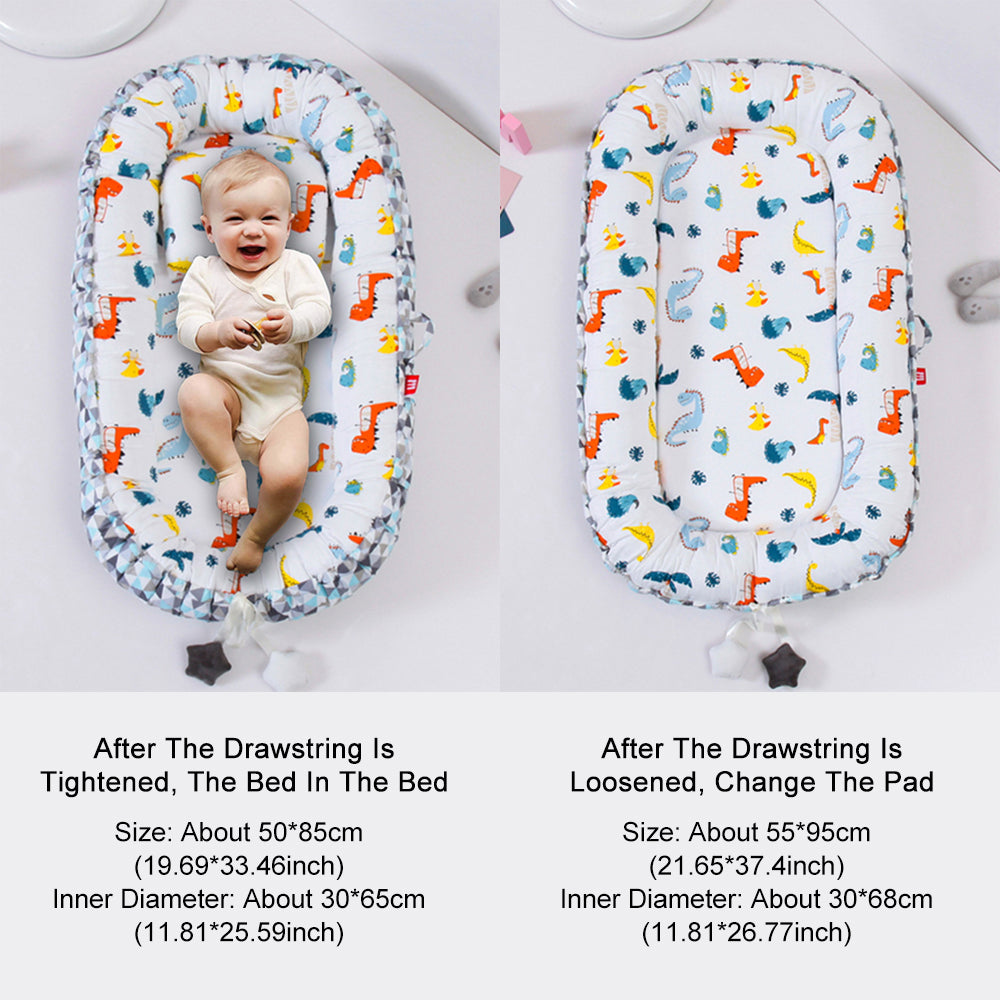 Baby nest Travel portable full surround bed bionic With pillow