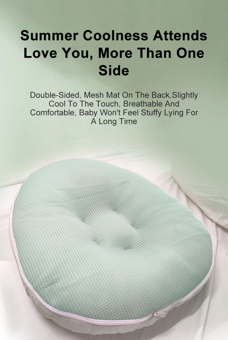 Newborn Baby Anti-Spill Reflux Slope Nursing Pillow Breastfeeding Lounger