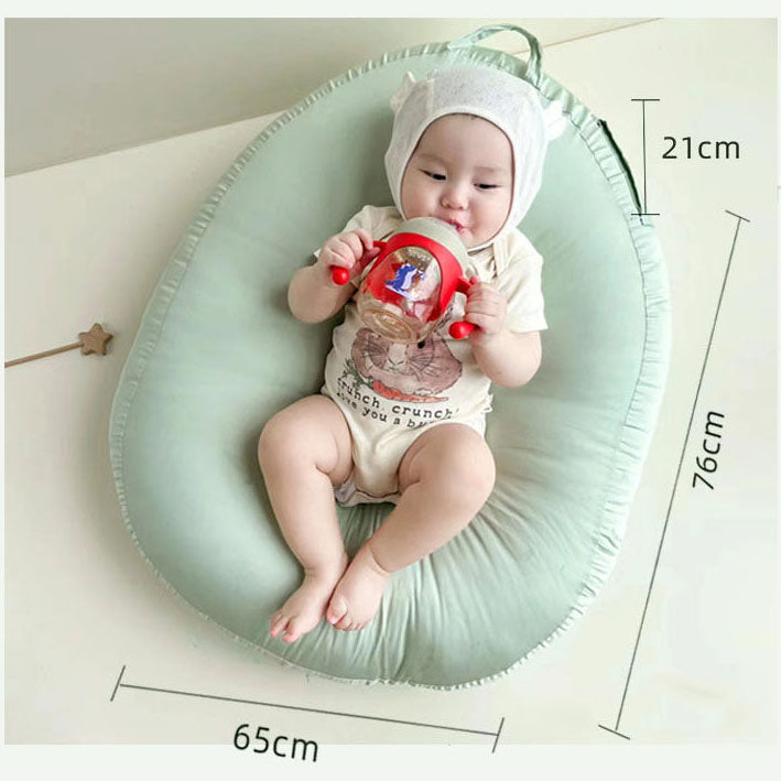Newborn Baby Anti-Spill Reflux Slope Nursing Pillow Breastfeeding Lounger