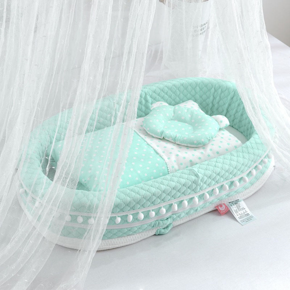 Cradle Baby bed Lounger portable nest Recliner removable washable High Side