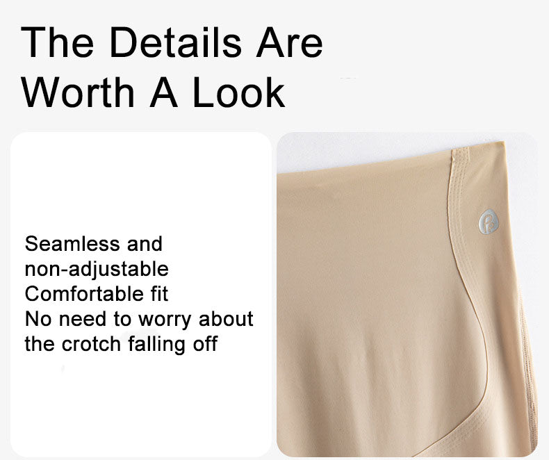 Anti-Slip Belly Support Leggings | Full Coverage for Active Moms