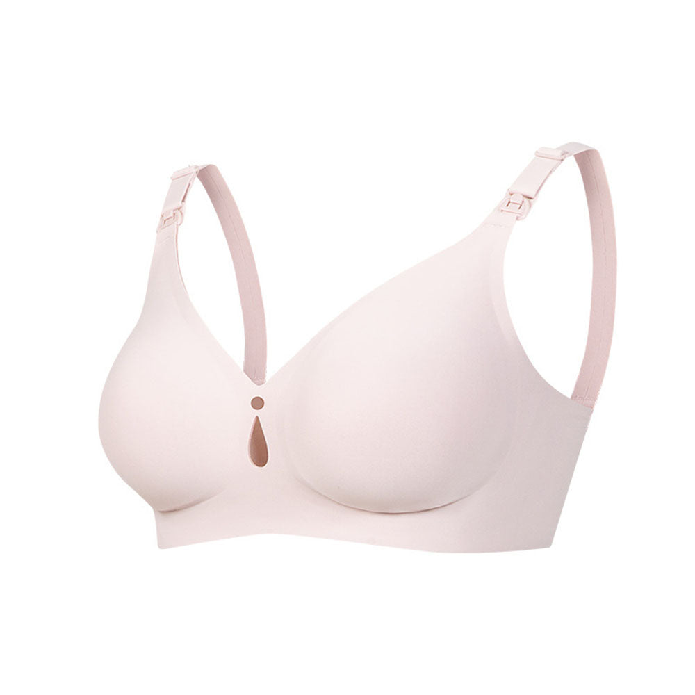 Nursing bras Anti-sagging Thin One-Piece Front-button Large Size