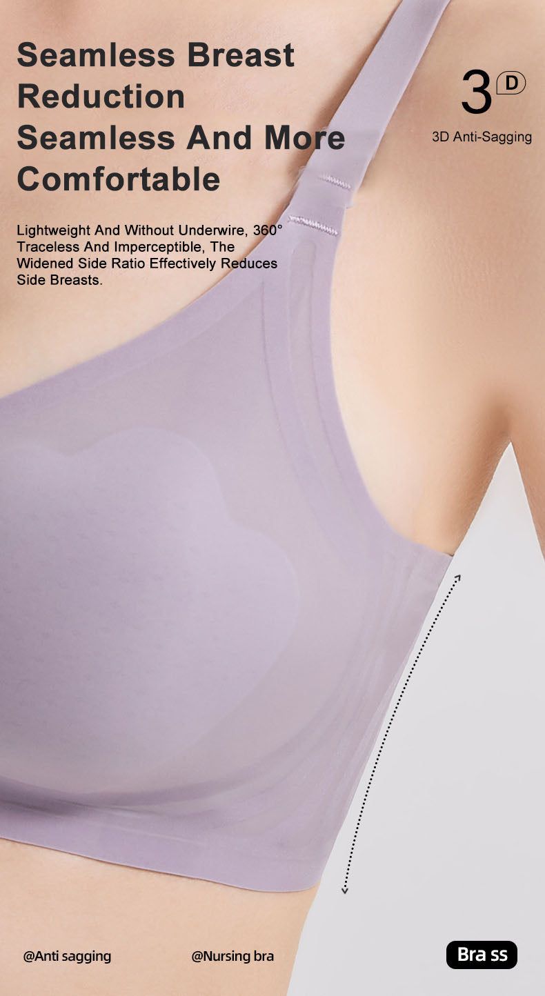 Nursing bras Thin Anti-sagging Soft Comfort Wire Free Supportive