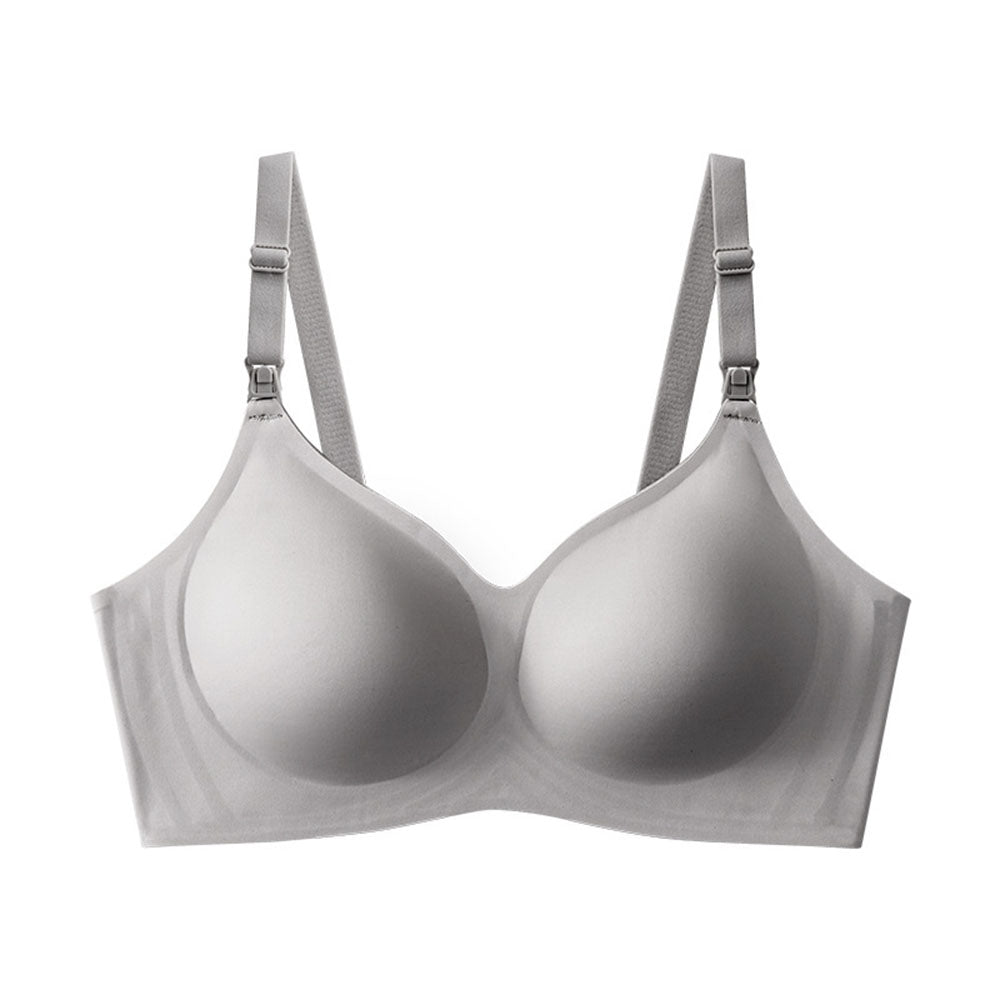 Nursing Bursting Bras Thin Summer With Fixed Cups