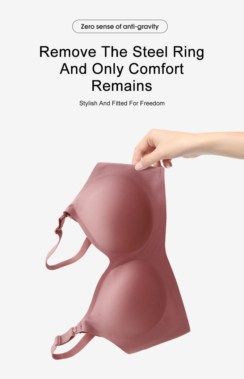 Nursing Bursting Bras Thin Summer With Fixed Cups