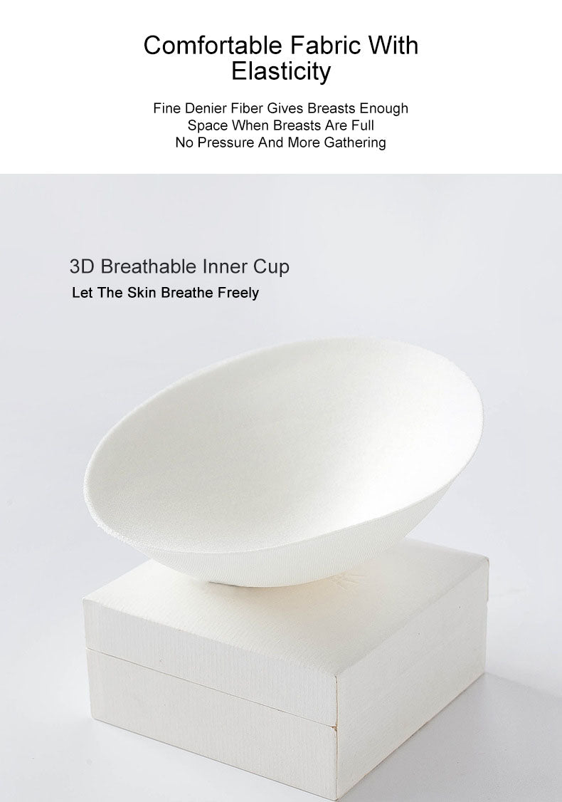 Cotton Nursing Bras: Front Button & Large Size for New Moms