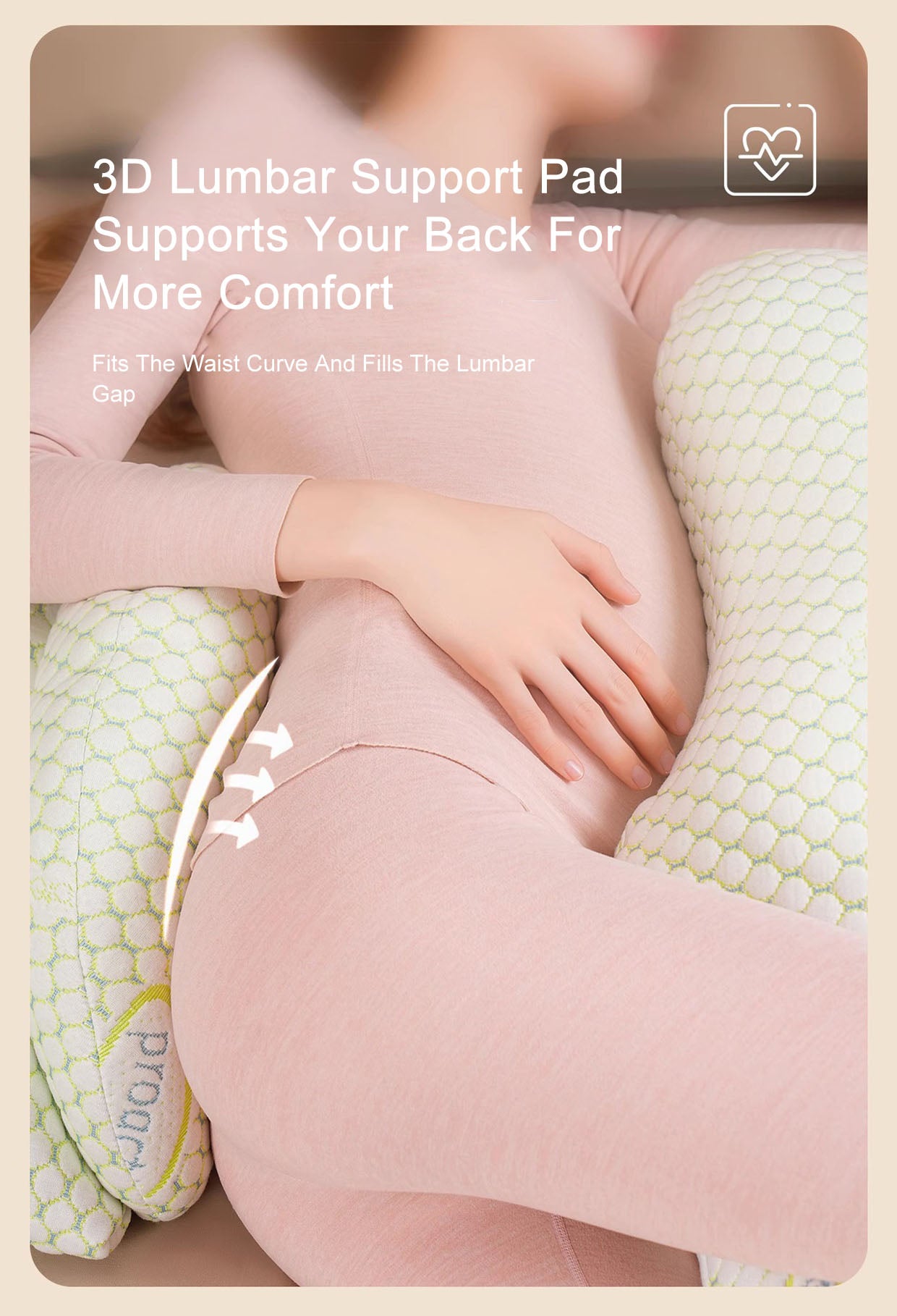 Pregnancy Belt support Women waist protection side sleeping pillow