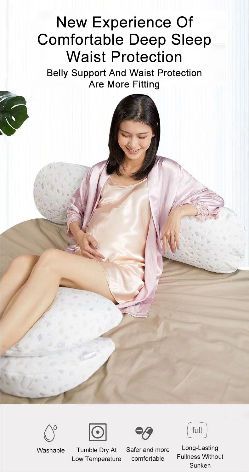 Pregnancy waist protection side for women sleeping pillow
