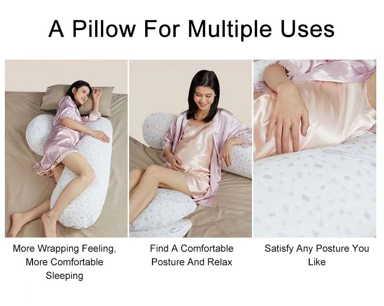 Pregnancy waist protection side for women sleeping pillow