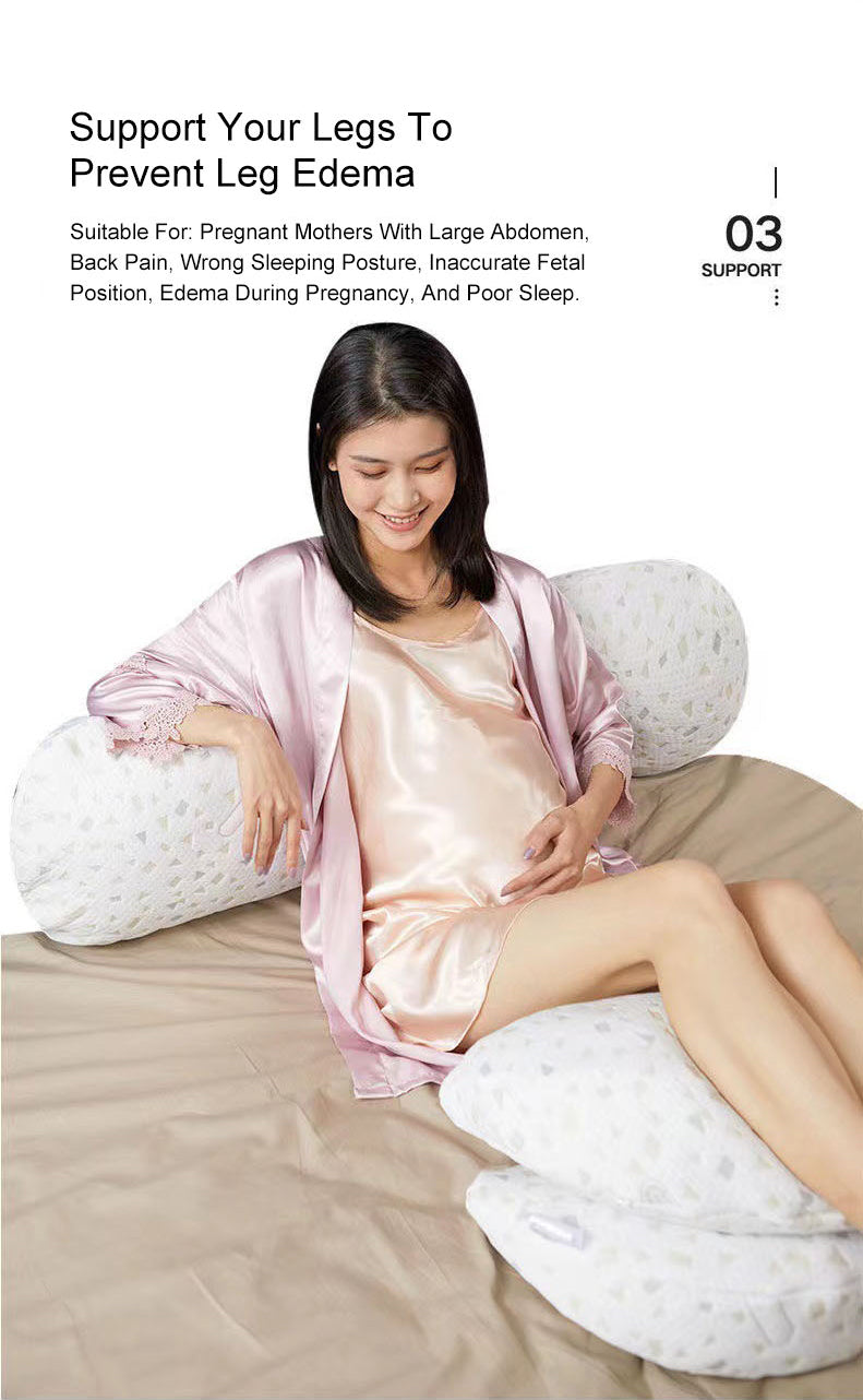 Pregnancy waist protection side for women sleeping pillow