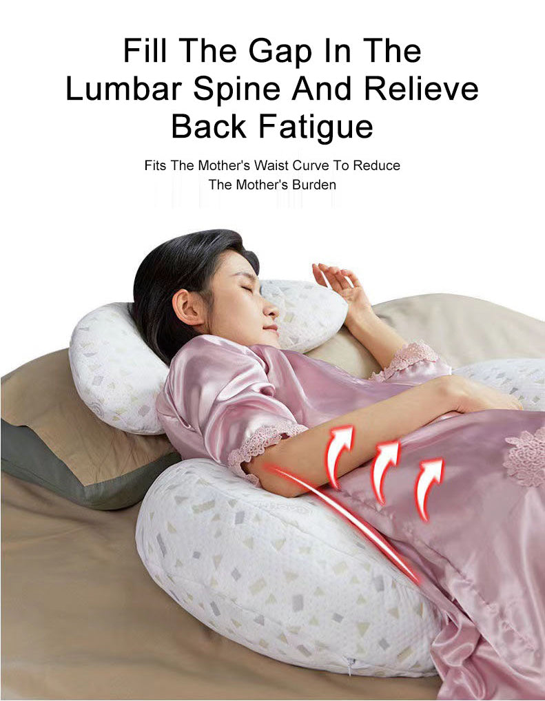 Pregnancy waist protection side for women sleeping pillow