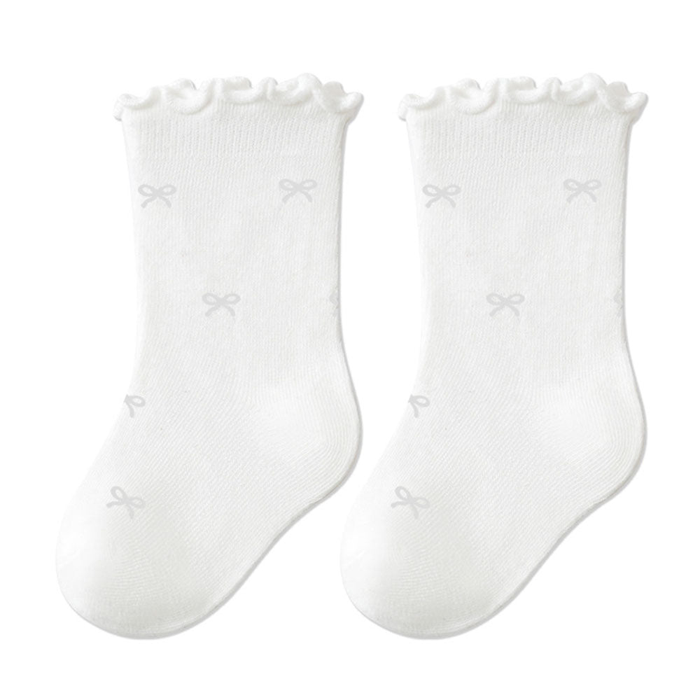 Baby socks summer mesh thin type a cotton newborn cartoon girls and boys
