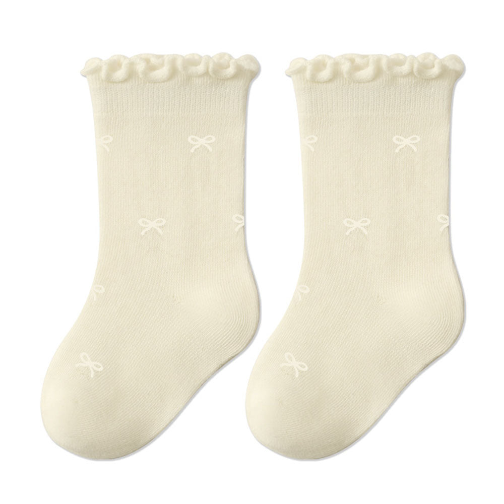 Baby socks summer mesh thin type a cotton newborn cartoon girls and boys