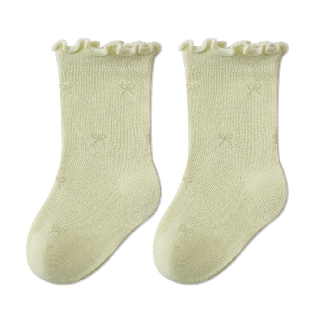 Baby socks summer mesh thin type a cotton newborn cartoon girls and boys
