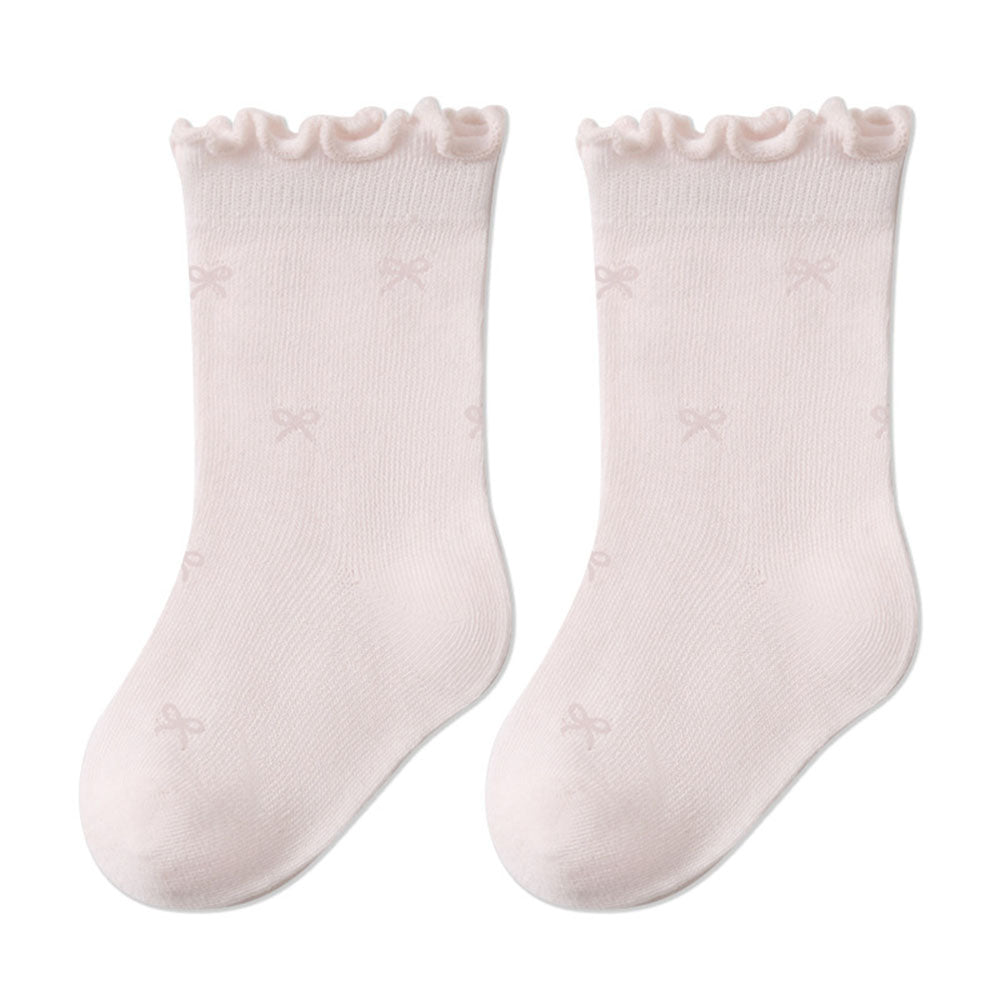 Baby socks summer mesh thin type a cotton newborn cartoon girls and boys