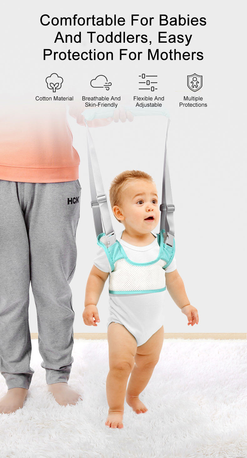 baby toddler anti-strangle infant learning to walk waist protection anti-fall breathable