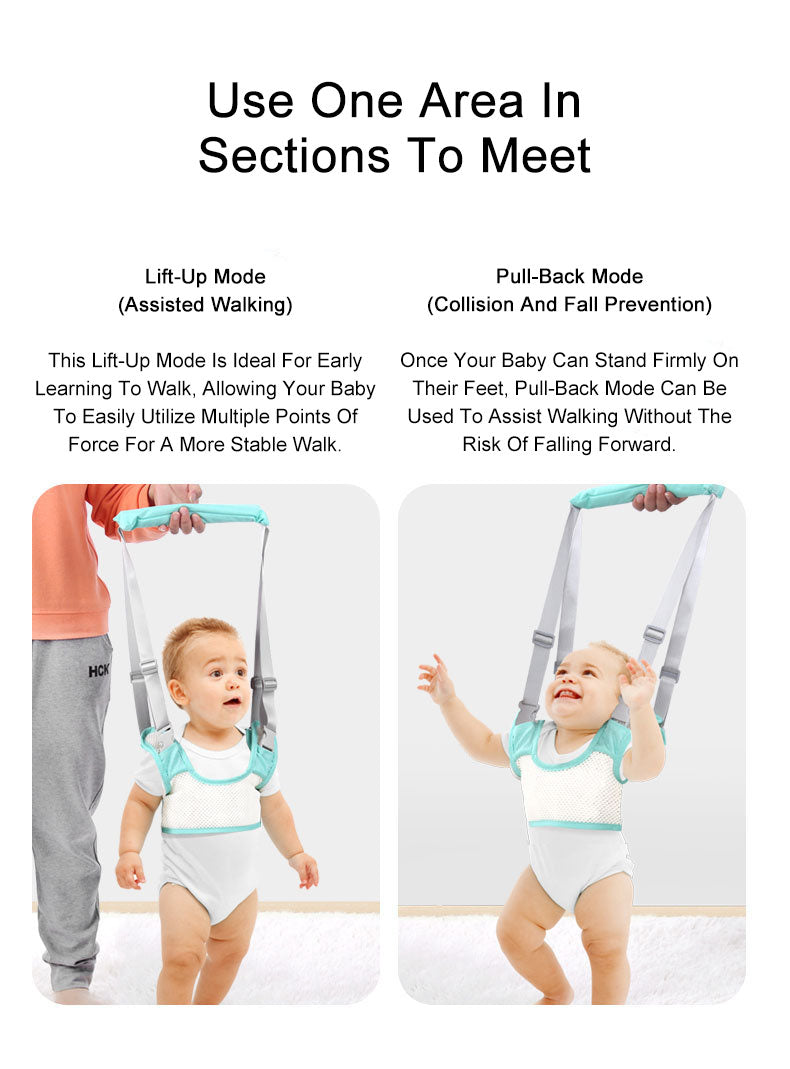 baby toddler anti-strangle infant learning to walk waist protection anti-fall breathable