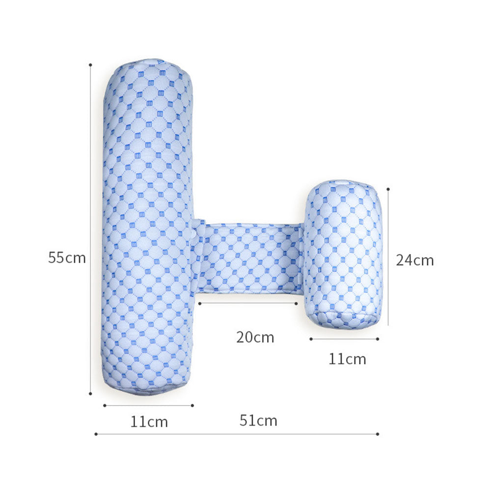 Baby anti-choking pillow for secure sleeping and preventing falls soothing side sleeper