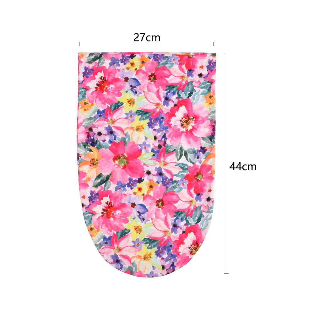 Floral Print Swaddle and Hat Set for Newborn Baby Photographers