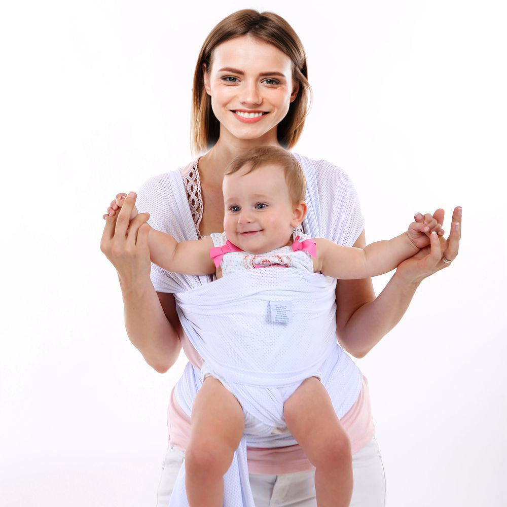 Baby Wrap Carrier Breathable Breathable Mesh Ergonomic Support