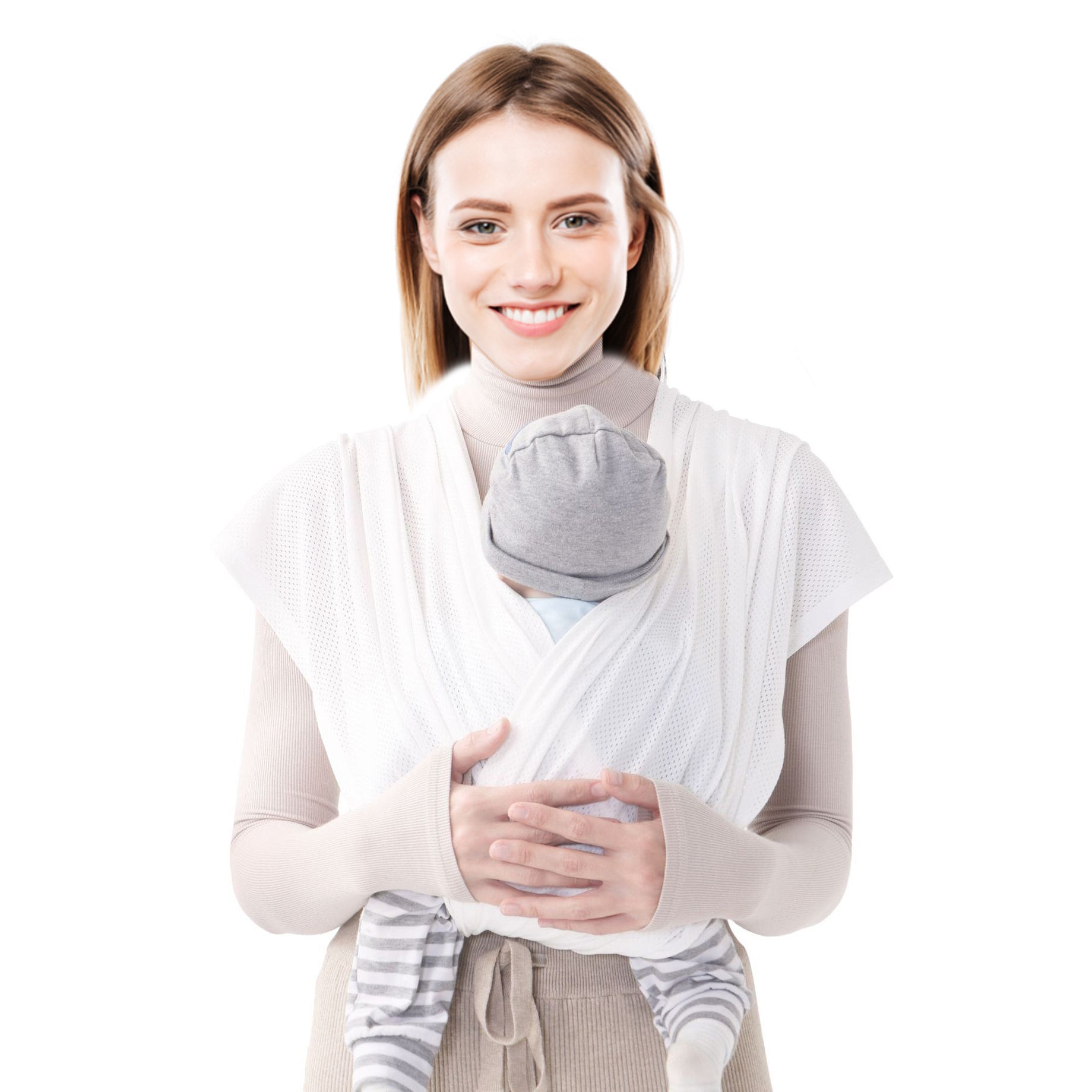 Baby Wrap Carrier Adjustable Sears Mesh Breathable