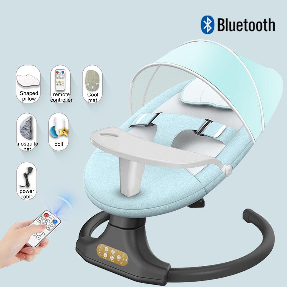 Electric Baby Rocker Bouncer Infant Cradle Soothing Sleep Aid Adjustable