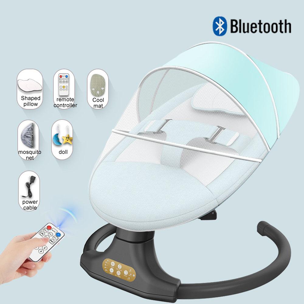 Electric Baby Rocker Bouncer Infant Cradle Soothing Sleep Aid Adjustable